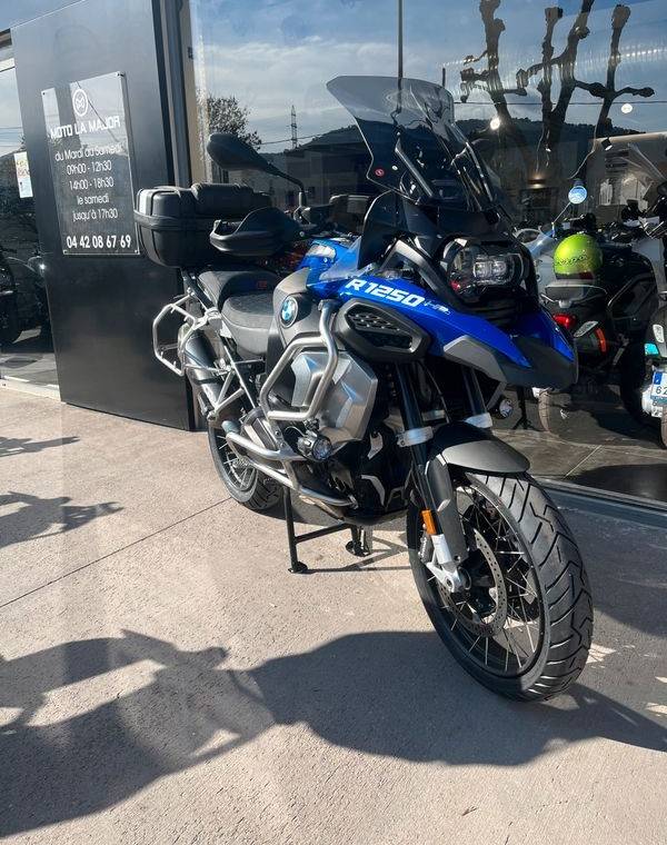 VENTE D'UNE MOTO BMW R 1250 GS ADVENTURE 2021 36000 KM Garantie 12 mois À AUBAGNE PROCHE DE LA VALENTINE MARSEILLE
