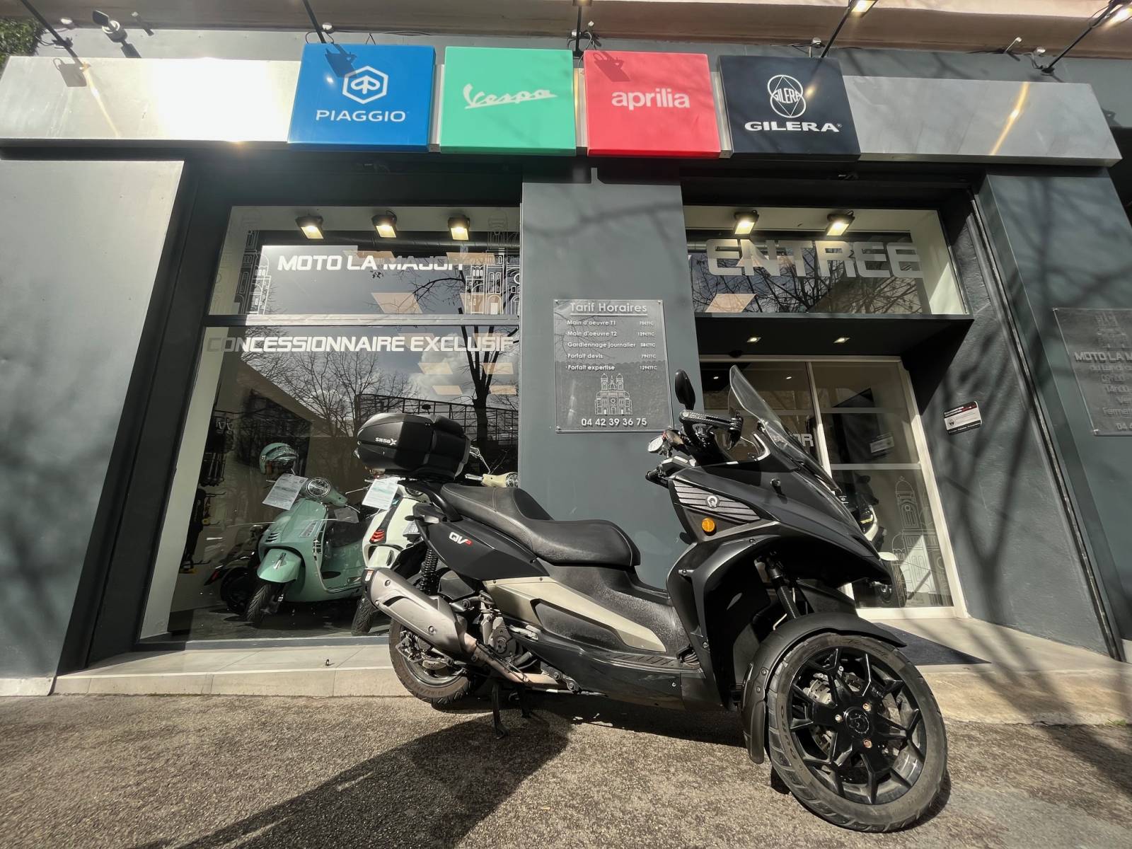 VENTE DE SCOOTER D'OCCASION QUADRO EN BON ETAT A MARSEILLE