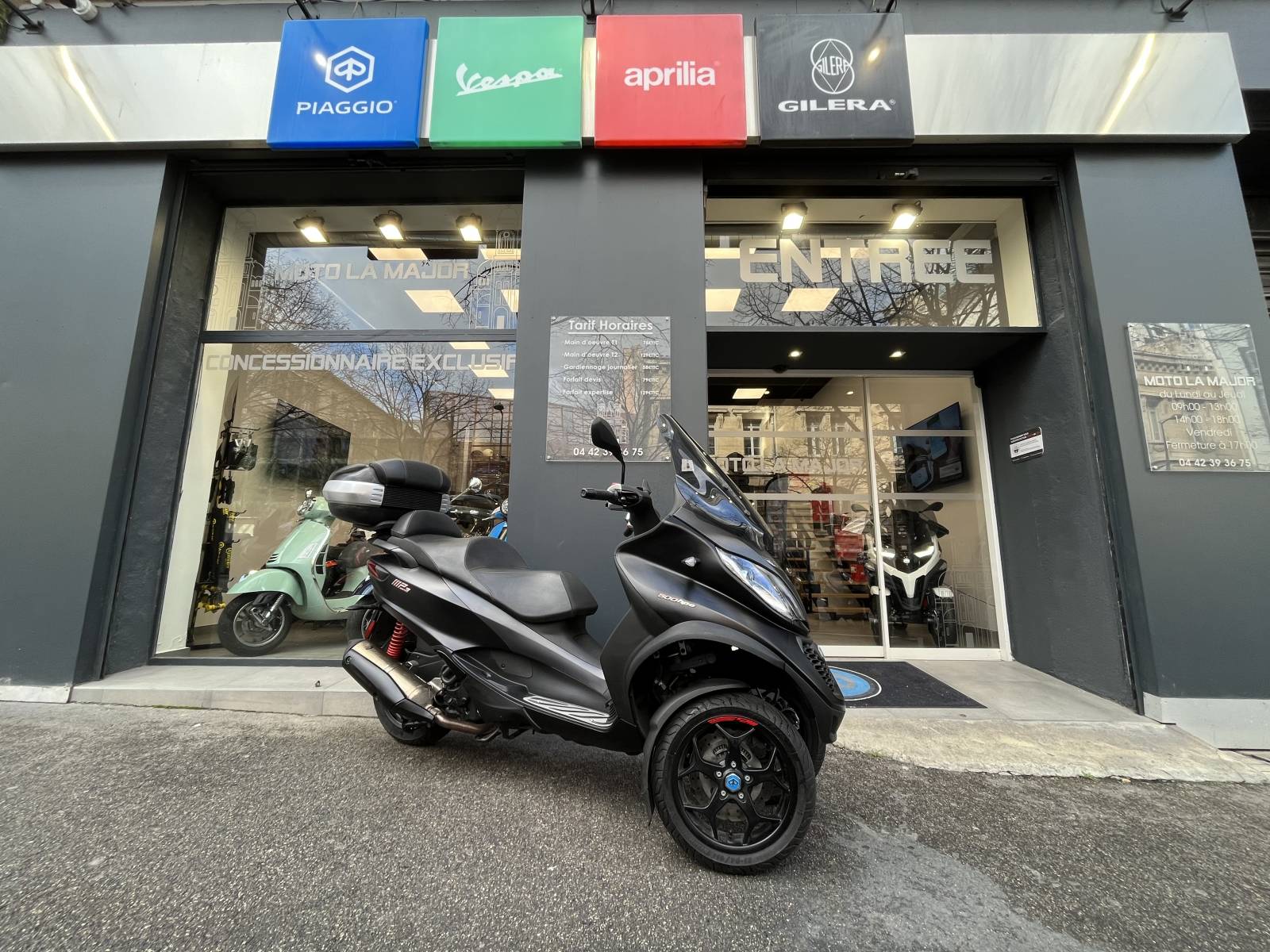 VENTE DE SCOOTER D'OCCASION PIAGGIO PAS CHER A MARSEILLE