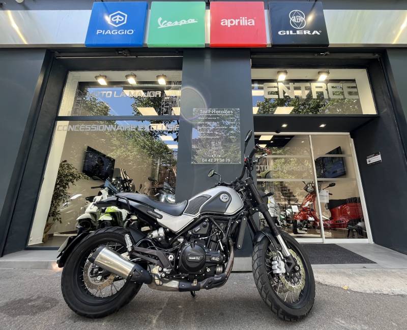 VENTE MOTO BENELLI LEONCINO 500 T A LA JOLIETTE A MARSEILLE