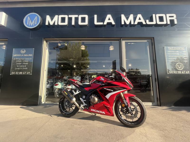 VENTE D'UNE MOTO HONDA CBR 500 R A2 2023 1600 KM Garantie Constructeur 08/2028 À AUBAGNE PROCHE DE LA VALENTINE MARSEILLE